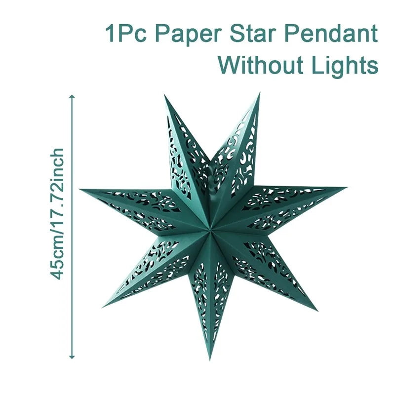 Christmas star lamp - Zorgt direct voor warme en sfeervolle kerstverlichting in huis.