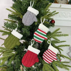 CozyTree Stocking – 5 Gebreide Kerstsok voor Sfeervolle Boomdecoratie
