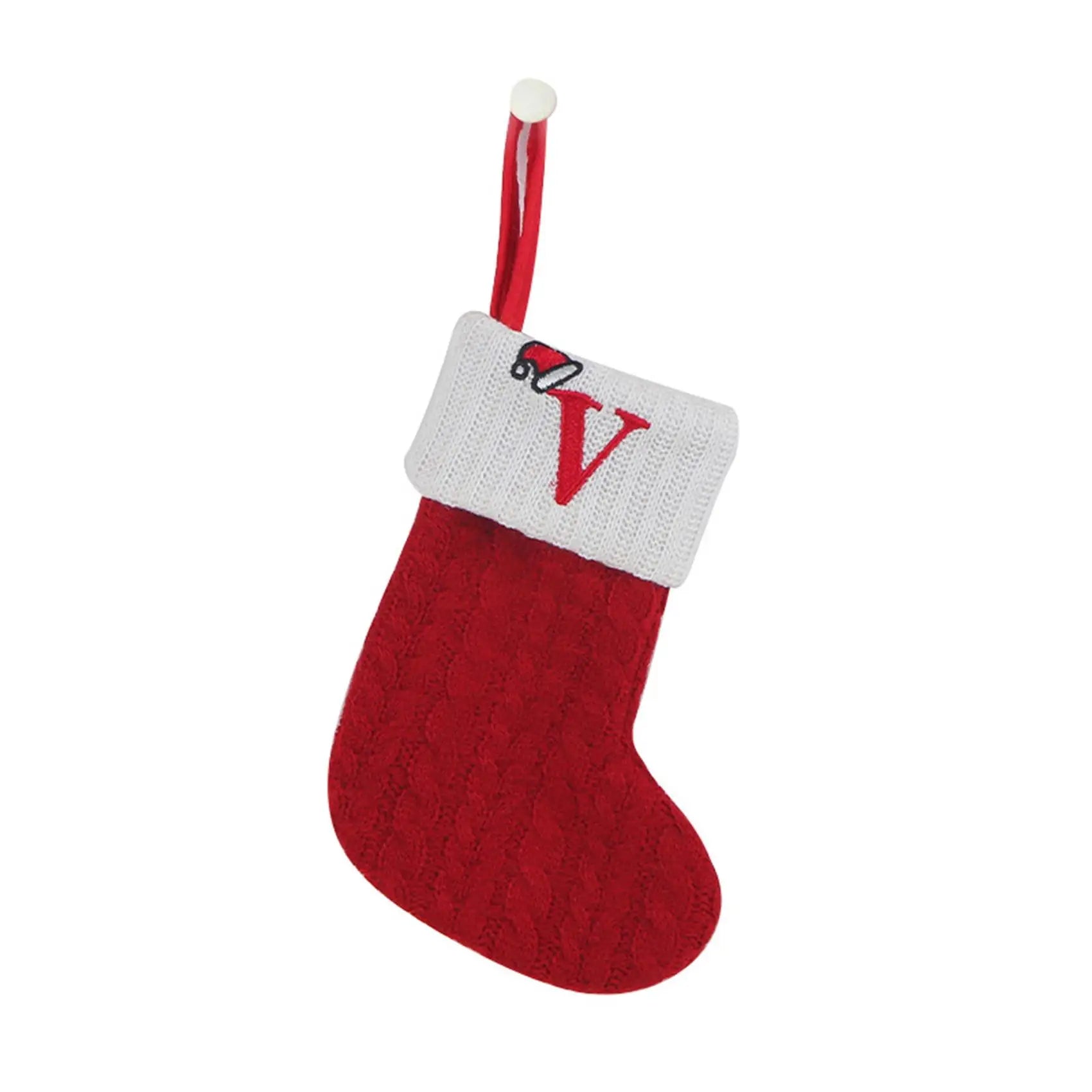 LetterCharm Stocking – Gepersonaliseerde kerstsok voor sfeervolle feestdecoratie