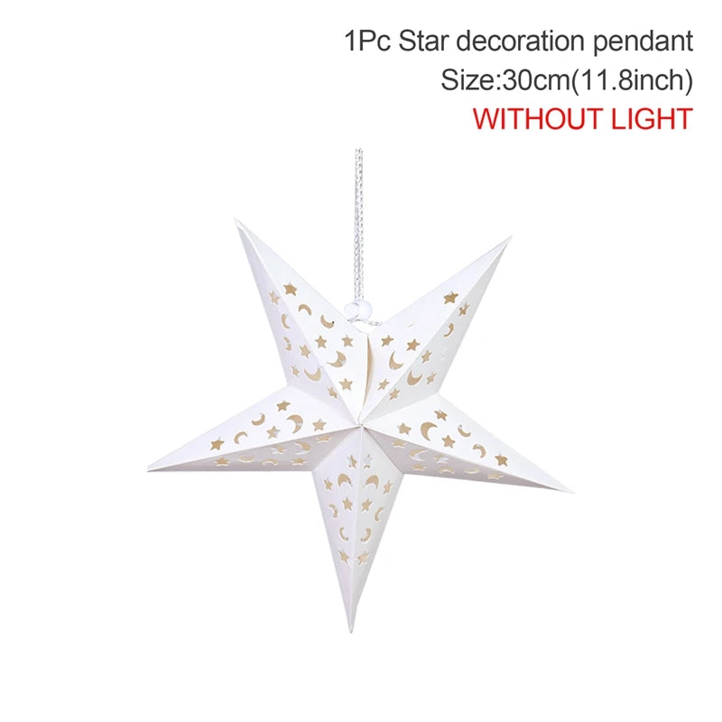Christmas star lamp - Zorgt direct voor warme en sfeervolle kerstverlichting in huis.