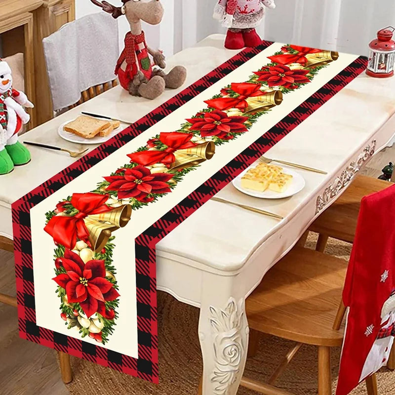 Festive Table Cover – geeft je eettafel direct een warme kerstlook