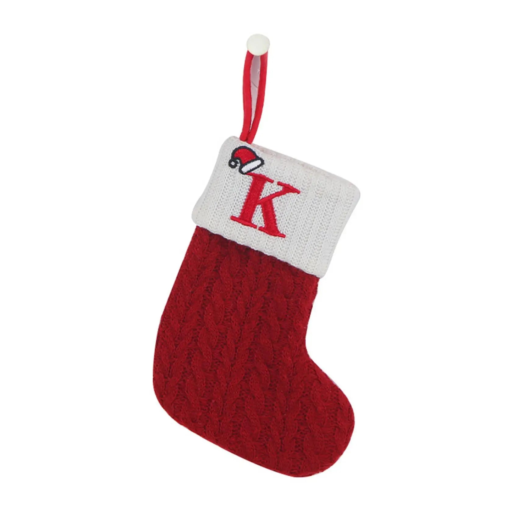 LetterCharm Stocking – Gepersonaliseerde kerstsok voor sfeervolle feestdecoratie