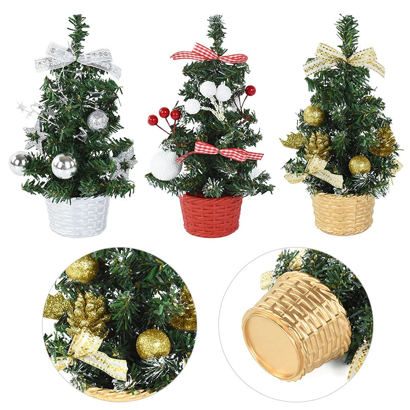 Mini christmas tree - Zorgt direct voor warme kerstsfeer in elke ruimte.