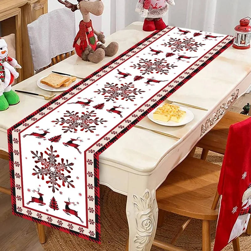 Festive Table Cover – geeft je eettafel direct een warme kerstlook