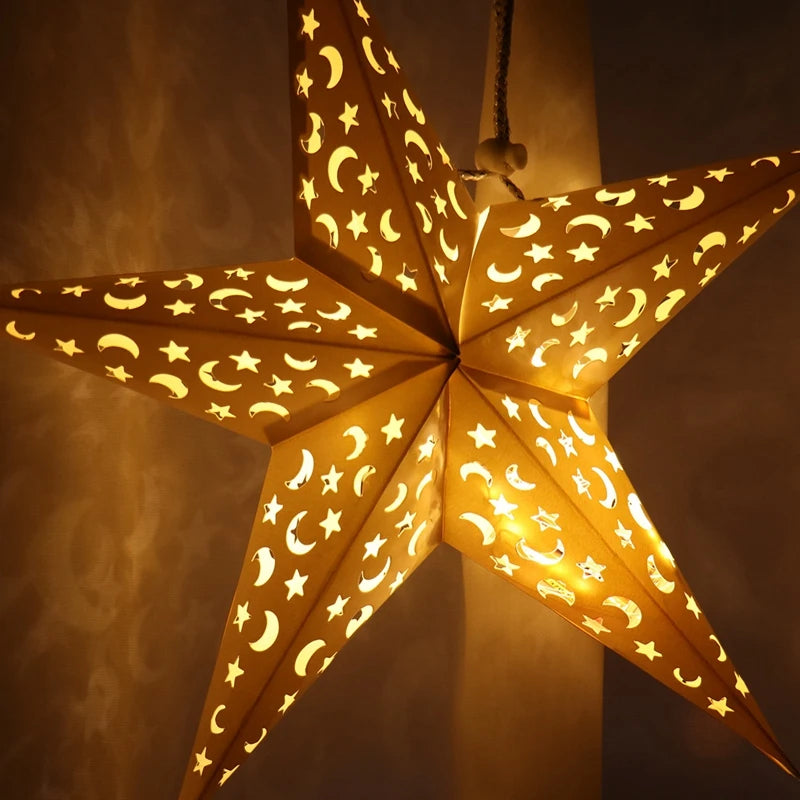 Christmas star lamp - Zorgt direct voor warme en sfeervolle kerstverlichting in huis.