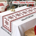 Festive Table Cover – geeft je eettafel direct een warme kerstlook