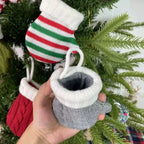 CozyTree Stocking – 5 Gebreide Kerstsok voor Sfeervolle Boomdecoratie
