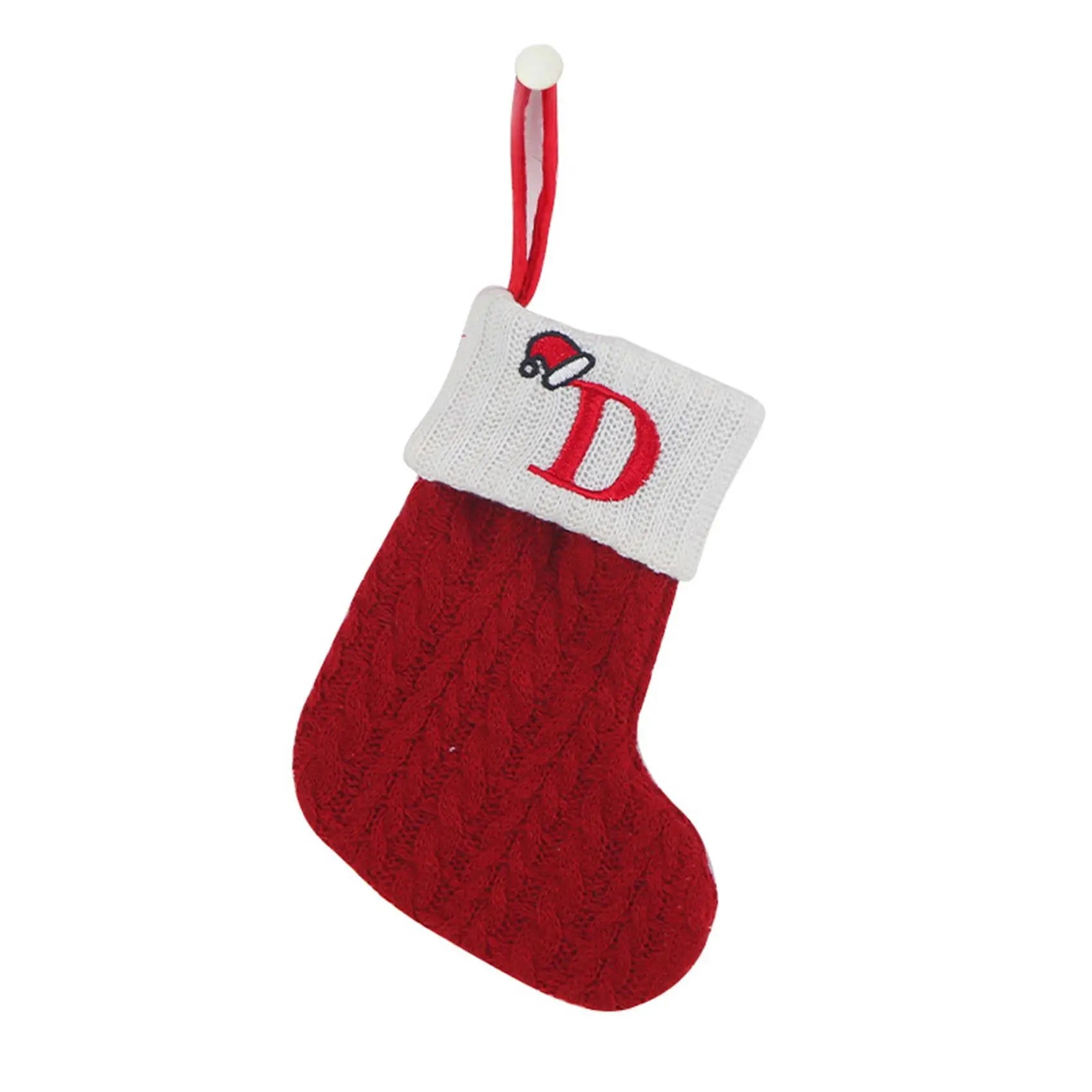 LetterCharm Stocking – Gepersonaliseerde kerstsok voor sfeervolle feestdecoratie