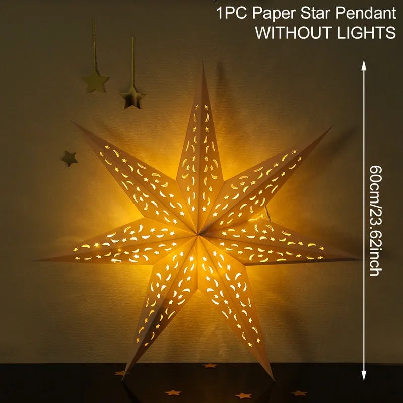 Christmas star lamp - Zorgt direct voor warme en sfeervolle kerstverlichting in huis.