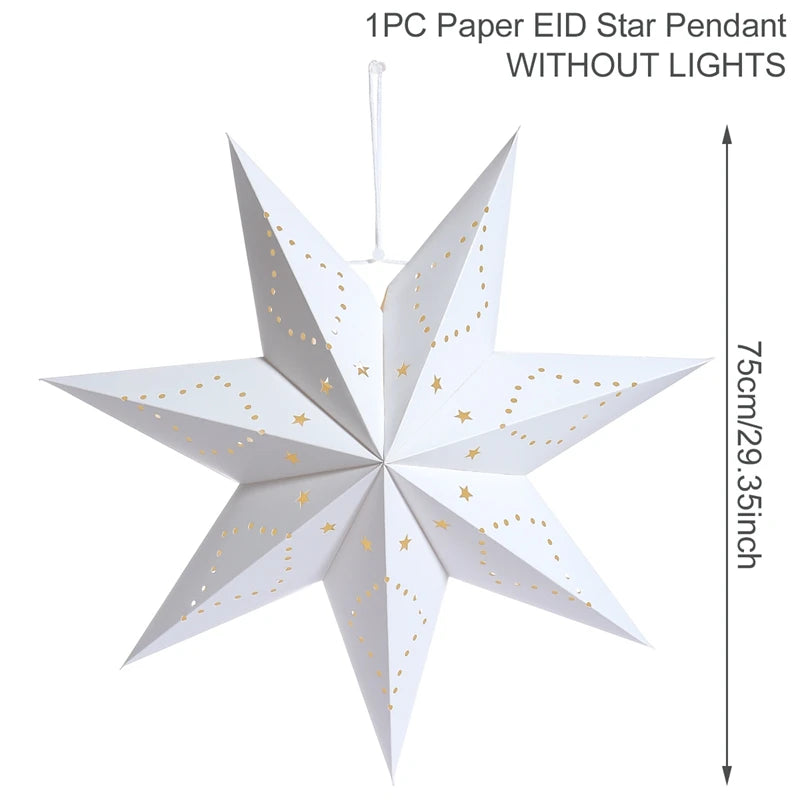 Christmas star lamp - Zorgt direct voor warme en sfeervolle kerstverlichting in huis.