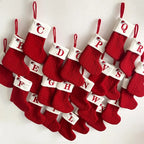 LetterCharm Stocking – Gepersonaliseerde kerstsok voor sfeervolle feestdecoratie